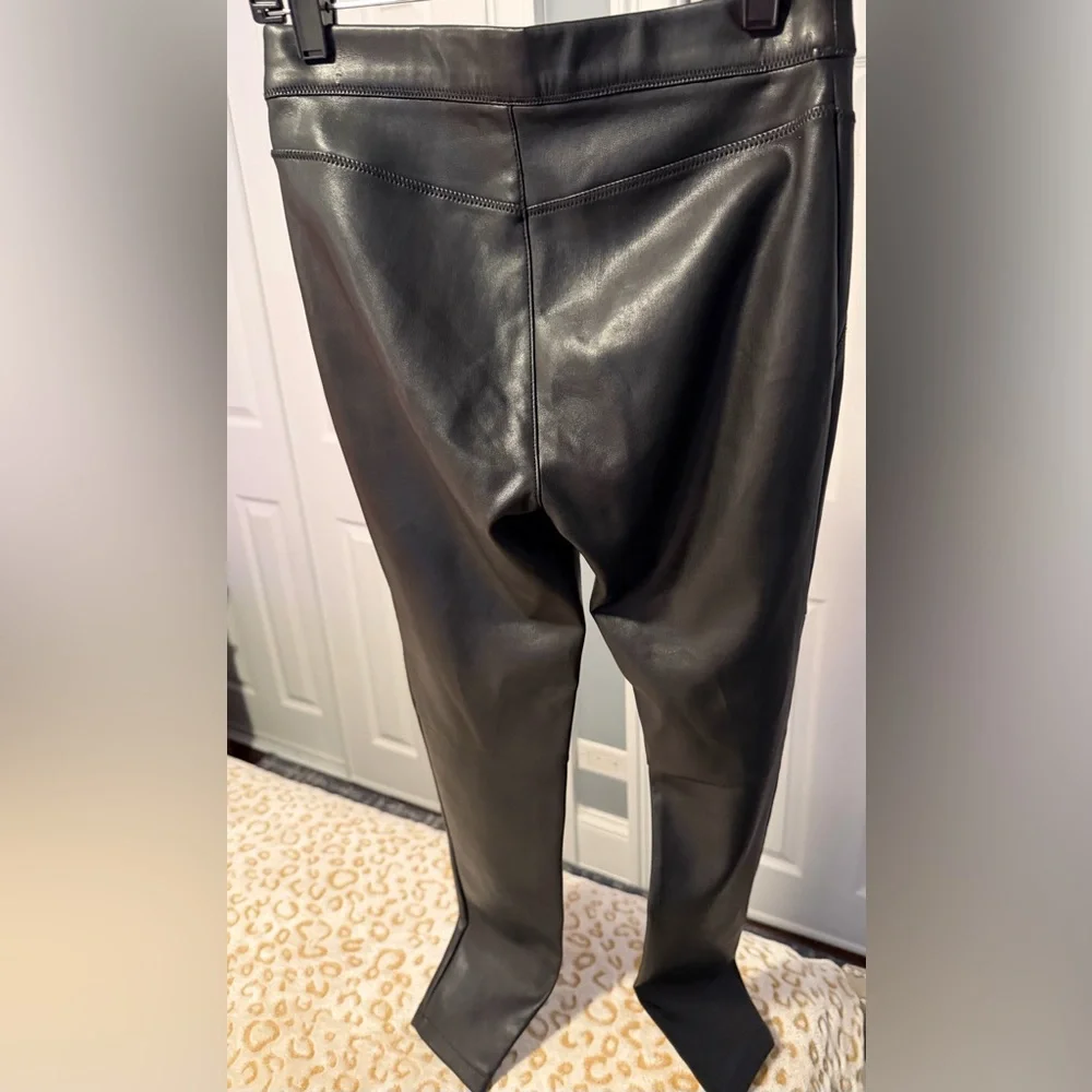 Free People Black Leather Trousers Women’s  Size: 24